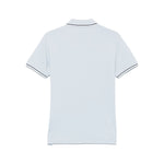 Emporio Armani logo print cotton polo Topwear