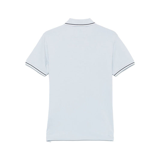 Emporio Armani logo print cotton polo