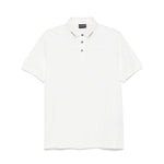 Emporio Armani Jersey polo with logo collar Topwear