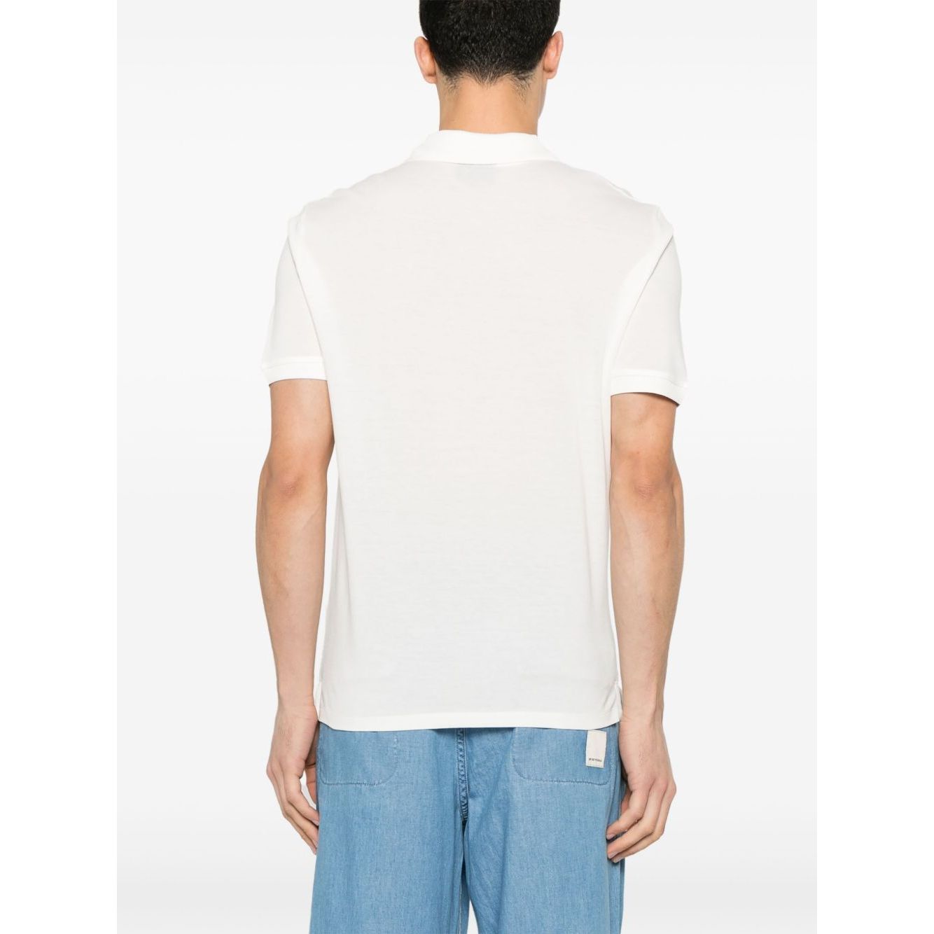 Emporio Armani Polo with embroidery Topwear