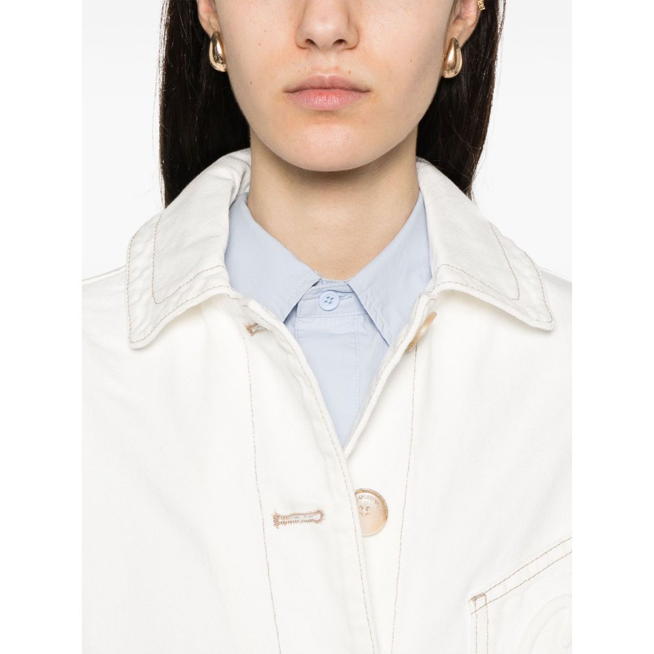 Emporio Armani Cotton drill blouson