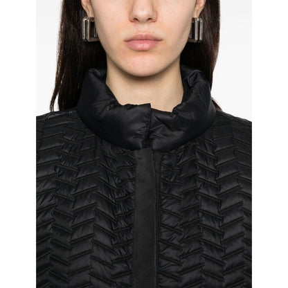 Emporio Armani Reversible jacket in lightweight water repellent quilted nylon ASV