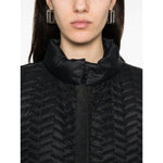 Emporio Armani Reversible jacket in lightweight water repellent quilted nylon ASV