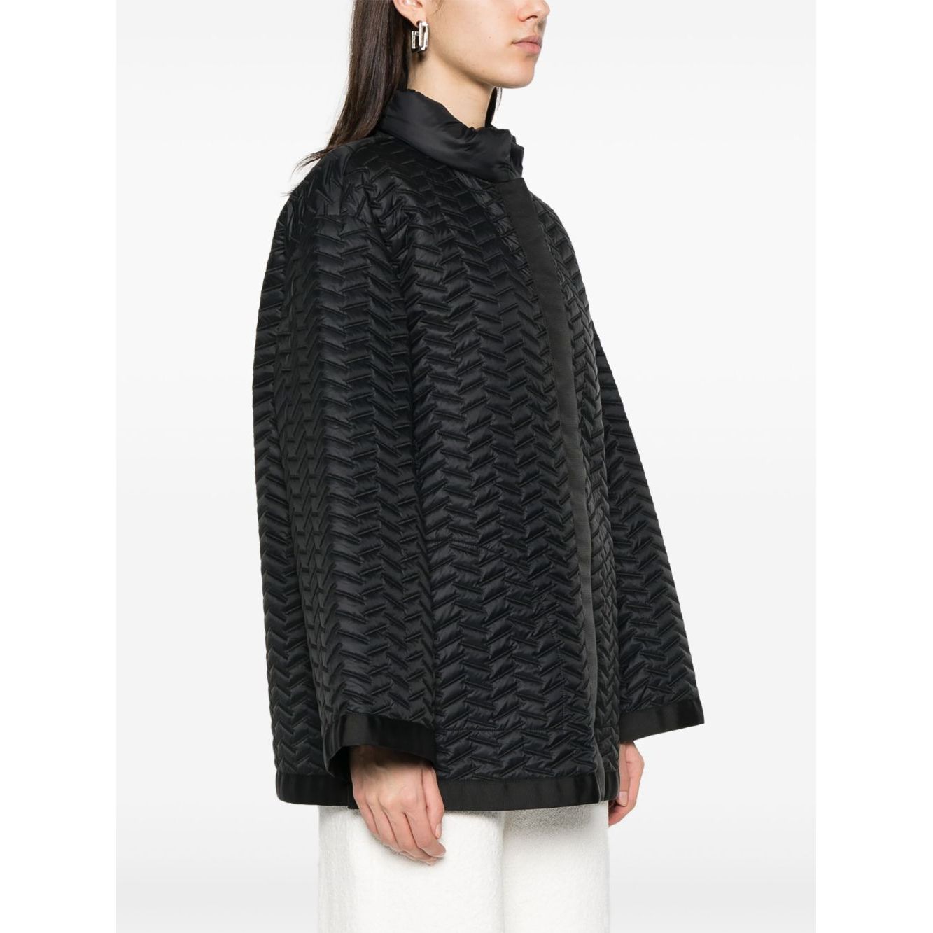 Emporio Armani Reversible jacket in lightweight water repellent quilted nylon ASV