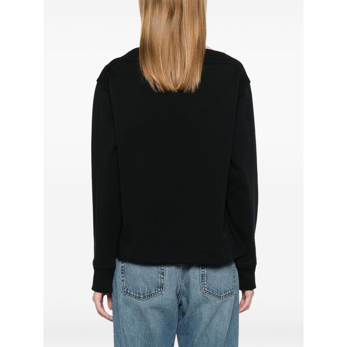 Emporio Armani logo embossed sweatshirt Topwear