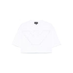 Emporio Armani crewneck crop top Topwear