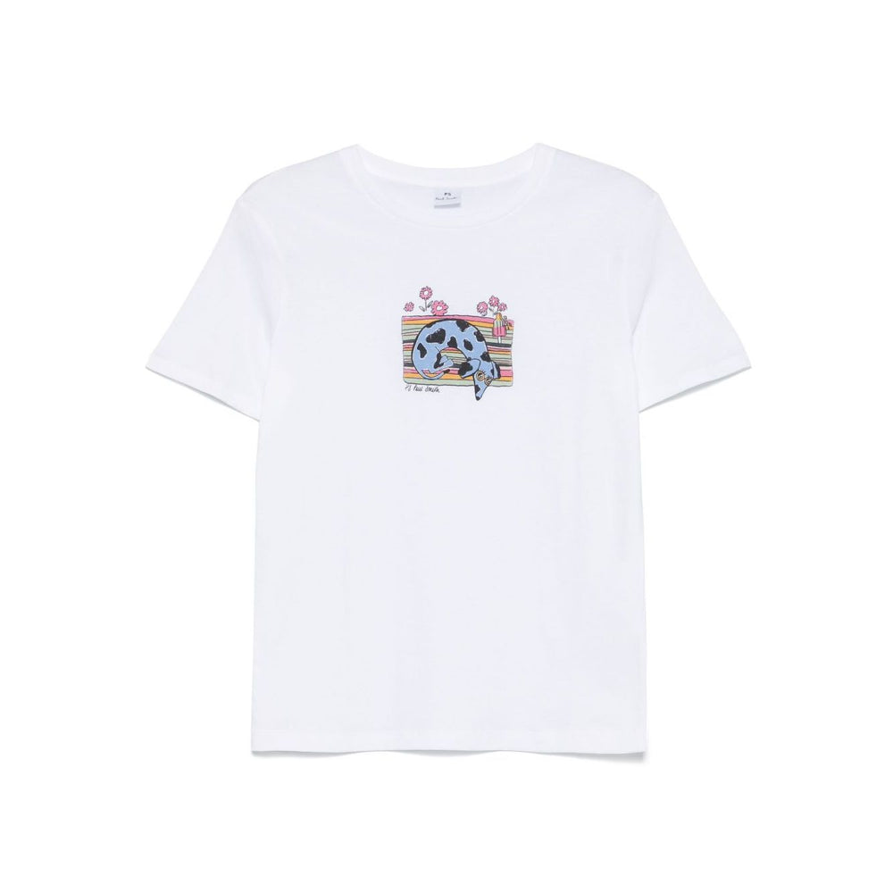PS By Paul Smith T-shirts and Polos White Topwear