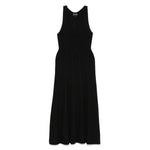 Emporio Armani Seamless, links-stitch knit long dress Dresses