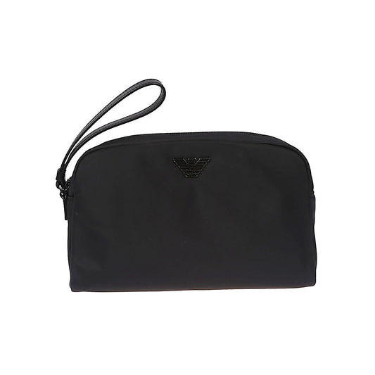 Emporio Armani Logo nylon beauty-case Small Leather Goods