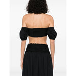Ermanno Scervino Off-shoulder Lace detail cotton top Topwear