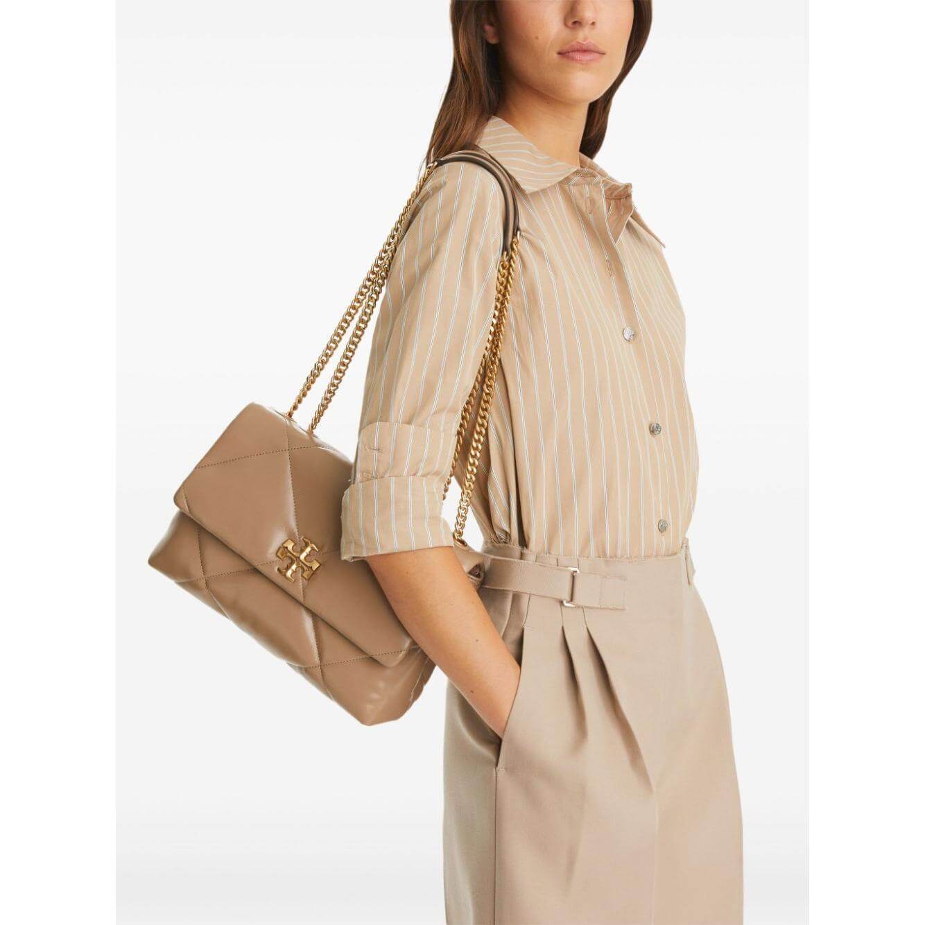Tory Burch Kira Diamond leather shoulder bag 154704250-AI25
