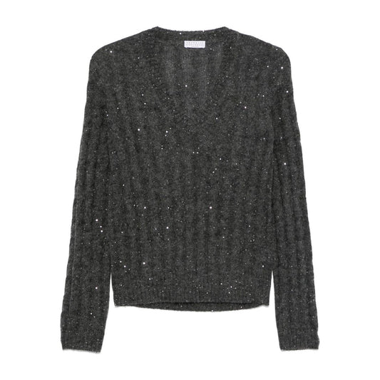 Brunello Cucinelli Sweaters Grey