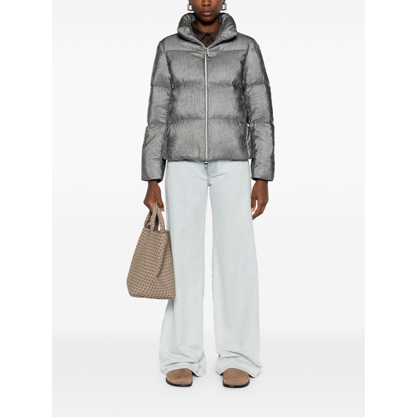 Herno Coats Light Grey