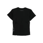 Emporio Armani T-shirts and Polos Black with butterfly embellishment and logo detail.