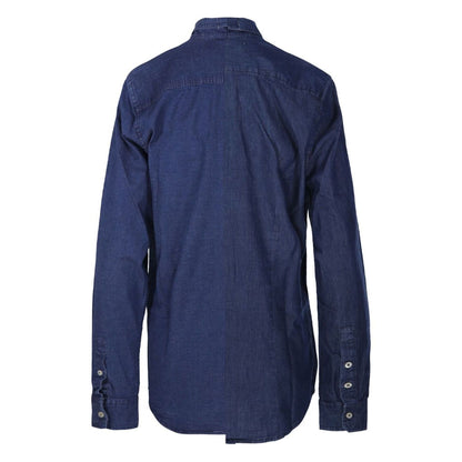 E.L.V. DENIM Shirts Blue