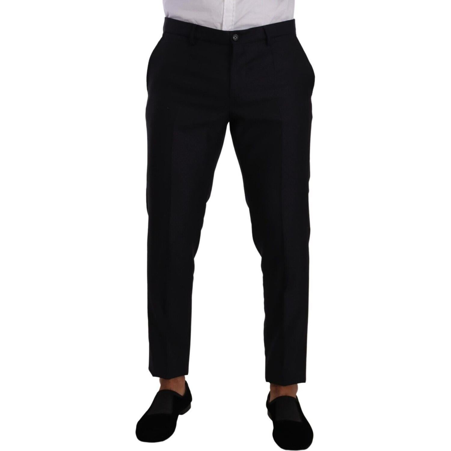 بدلة رجالية أنيقة من الصوف والحرير والكشمير من دولتشي آند غابانا