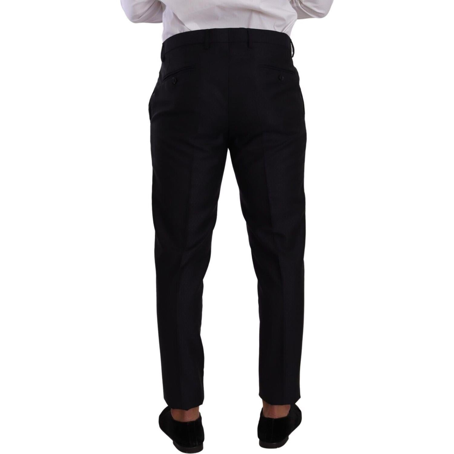 بدلة رجالية أنيقة من الصوف والحرير والكشمير من دولتشي آند غابانا