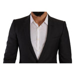 Dolce & Gabbana Black MARTINI Single Breasted 2 Piece Suit KOS1782 - 46