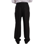 Domenico Tagliente Gray Polyester Single Breasted Formal Suit KOS1943 - 53