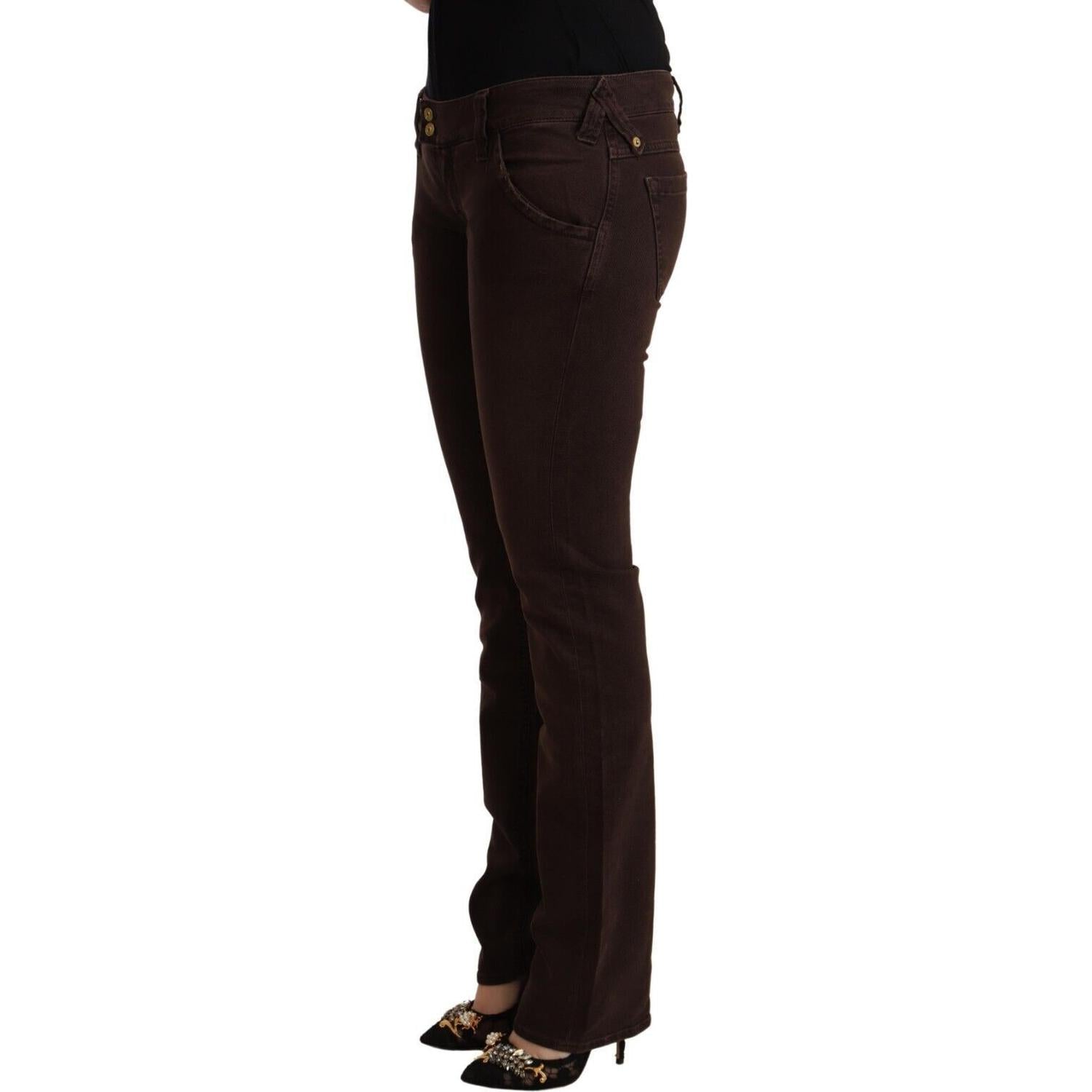 بنطلون جينز CYCLE أنيق من القطن بقصّة Slim Fit