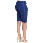 Ermanno Scervino Blue Above Knees Bermuda Shorts