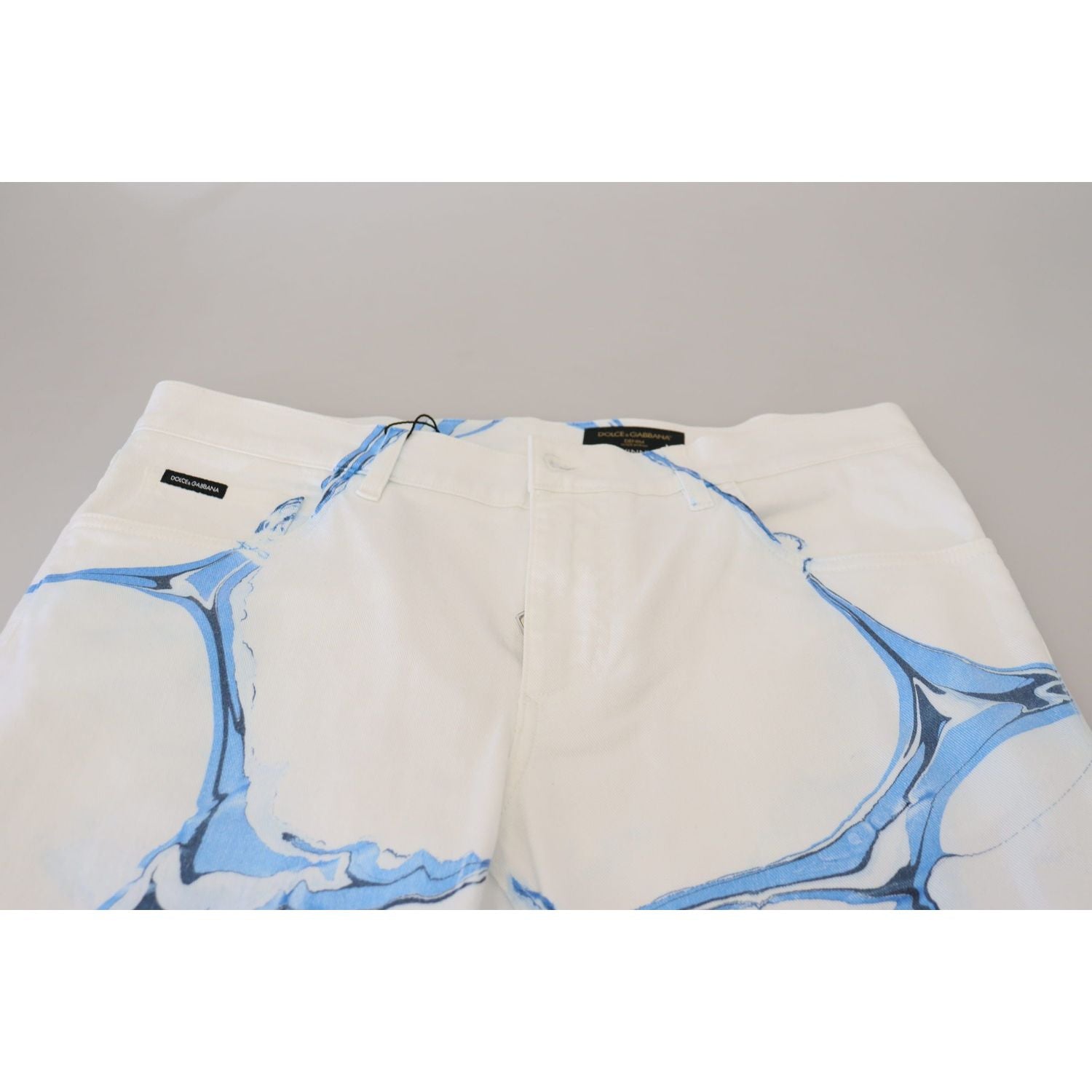 بنطلون جينز كاجوال أنيق بقصّة Slim Fit من Dolce &amp; Gabbana