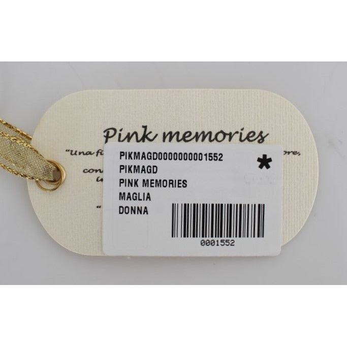 PINK MEMORIES - سترة ملفوفة باللون الوردي أنيقة من القطن المحبوك