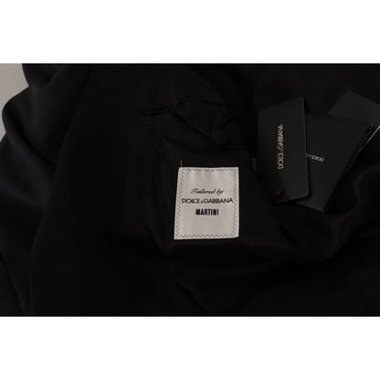 Dolce & Gabbana Dark Blue Single Breasted MARTINI Blazer