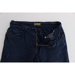 Costume National Blue Cotton Blend Denim Jeans Jeans & Pants