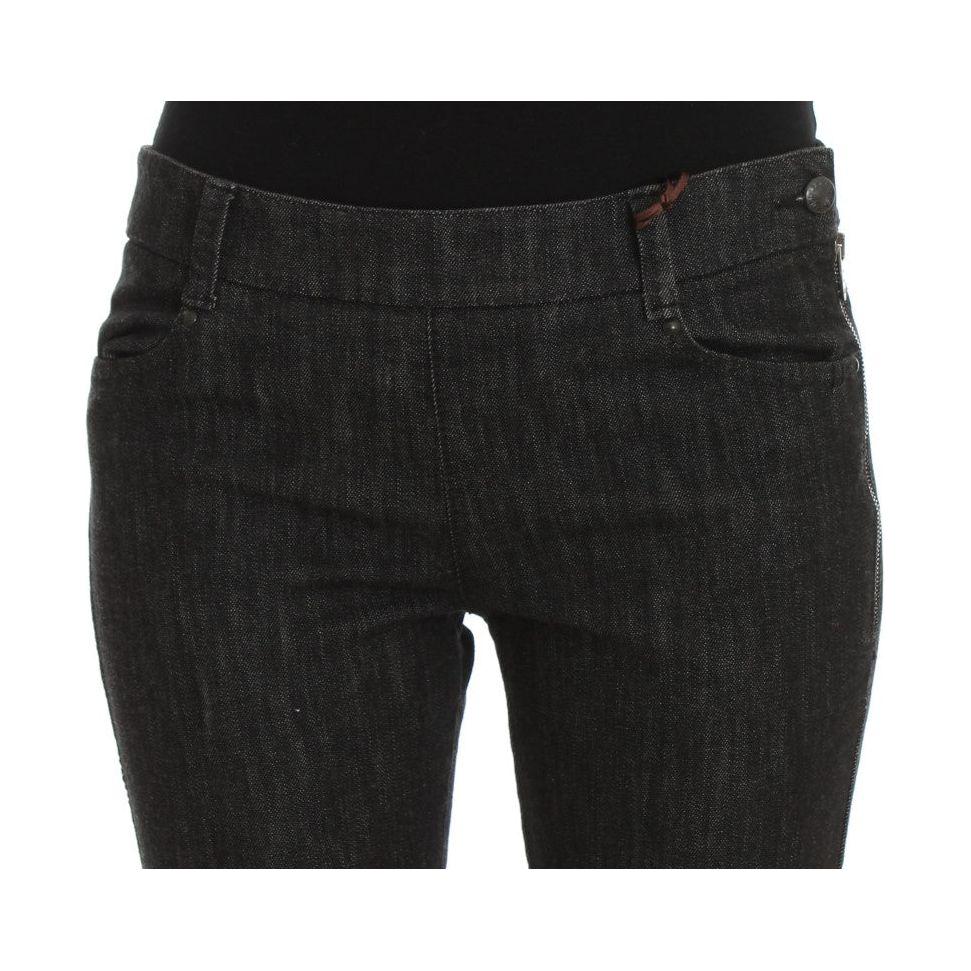 إيرمانو شيرفينو بنطلون جينز أزرق أنيق بقصة ضيقة