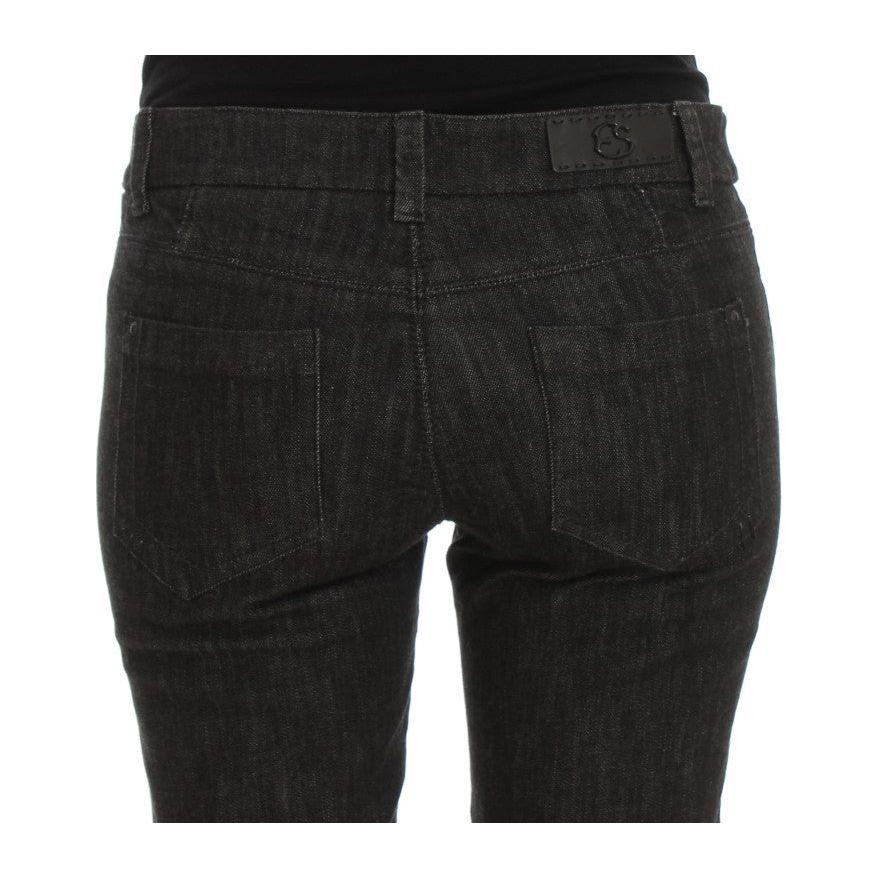 إيرمانو شيرفينو بنطلون جينز أزرق أنيق بقصة ضيقة