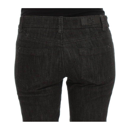 Ermanno Scervino Blue Cotton Slim Fit Denim Jeans