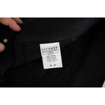 Ermanno Scervino Black Cotton Blend Regular Fit Pants Jeans & Pants