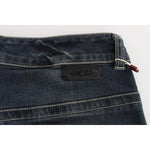 Ermanno Scervino Blue Cotton Blend Slim Fit Jeans Jeans & Pants
