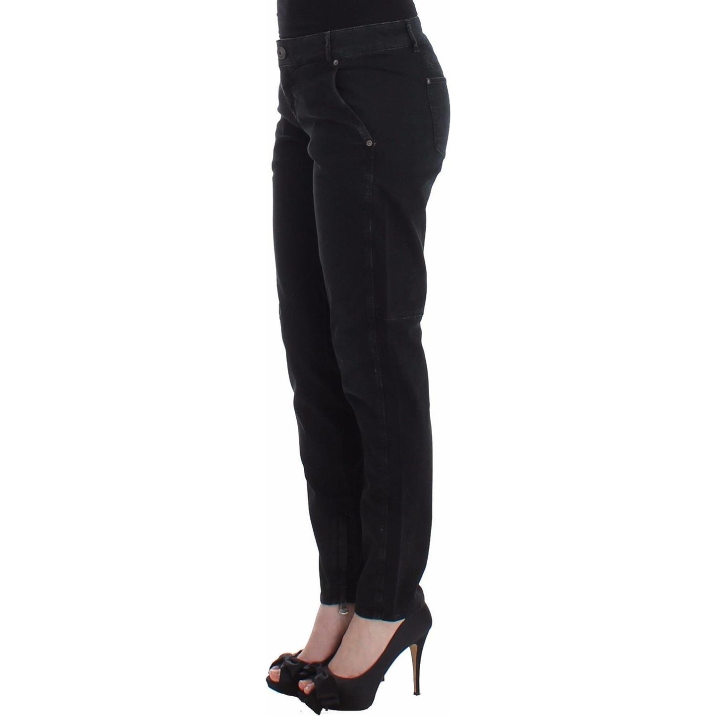 Ermanno Scervino Blue Slim Jeans Denim Pants Skinny Leg Straight