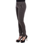 Ermanno Scervino Gray Slim Jeans Denim Pants Skinny Leg Stretch SIG12460-1