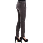 Ermanno Scervino Gray Slim Jeans Denim Pants Skinny Leg Stretch SIG12460-1