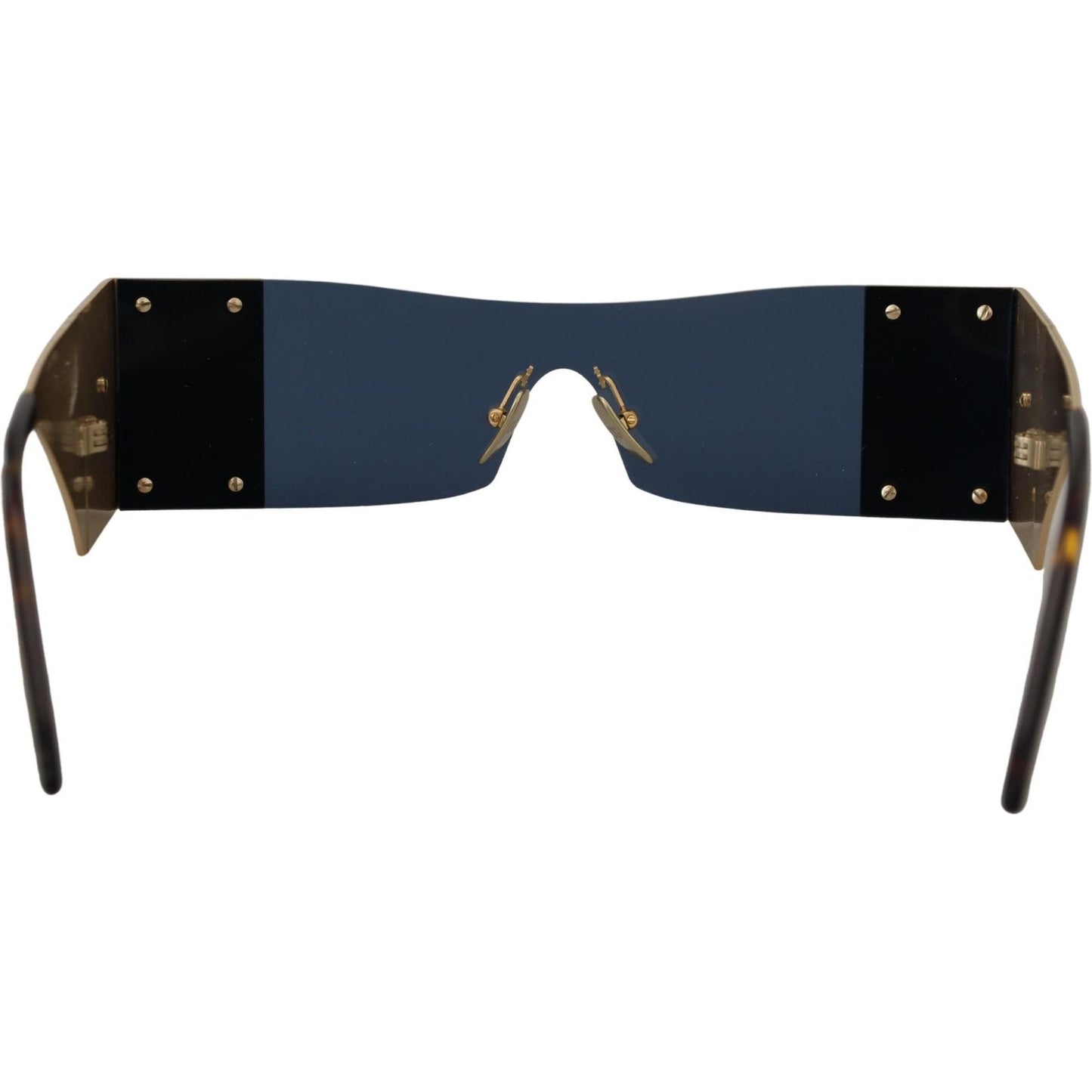 Dolce & Gabbana Gold Metal Rectangle Shades DG2263 Sunglasses GLA1176