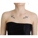 Dolce & Gabbana Black Silk Shift Short Mini Party Dress