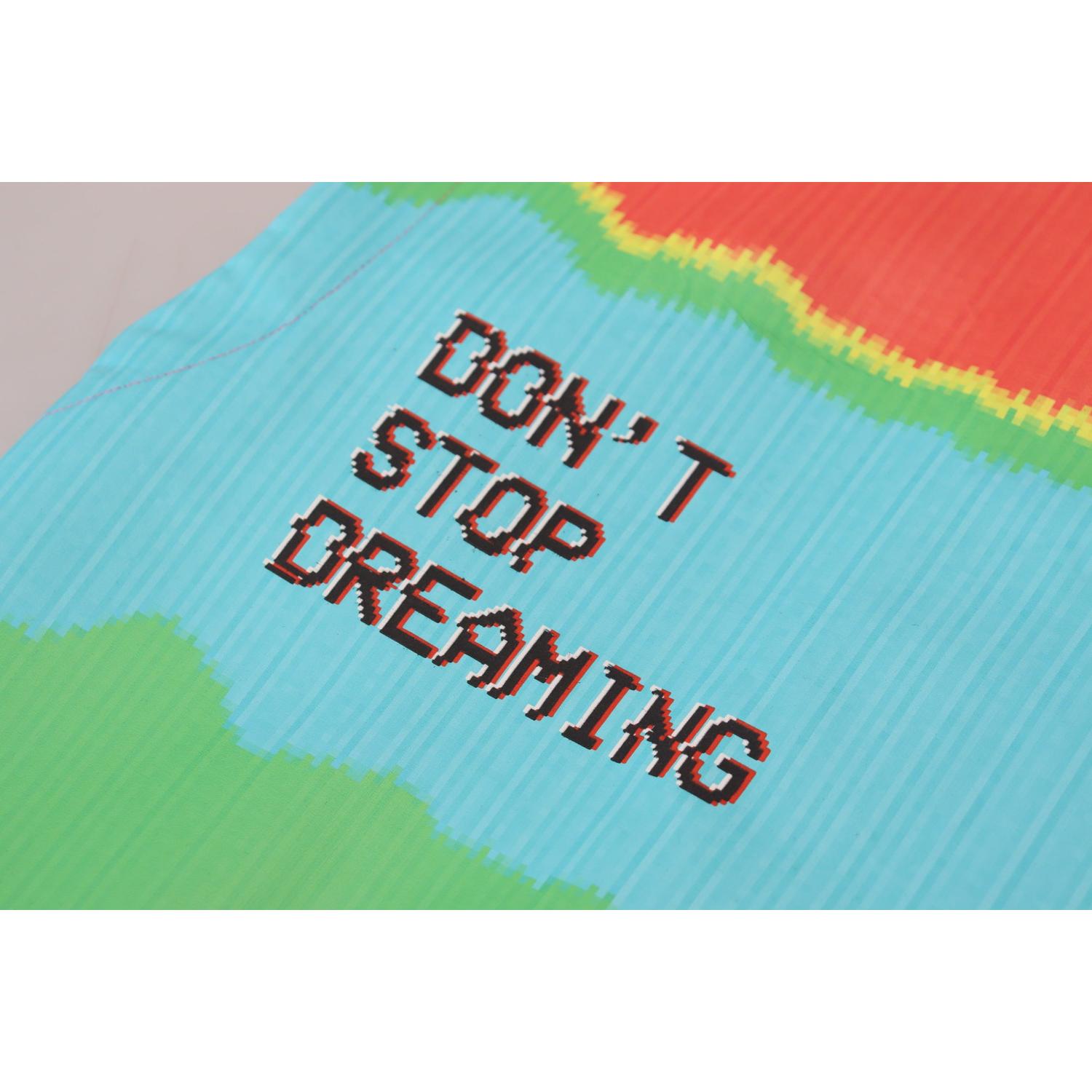 بلوزة قطنية بدون أكمام متعددة الألوان من دولتشي آند غابانا