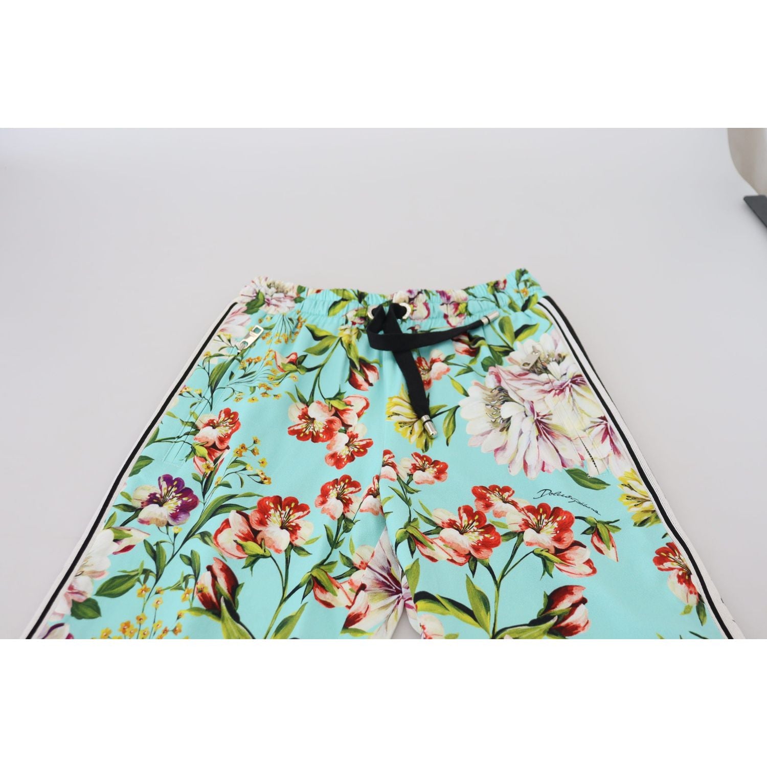 بنطلون فيسكوز متعدد الألوان أنيق من دولتشي آند غابانا