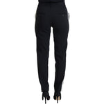 Dolce & Gabbana Black High Waist Women Pants