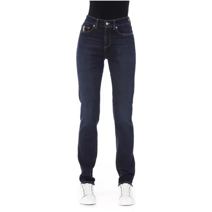 Baldinini Trend Blue Cotton Women's Jeans