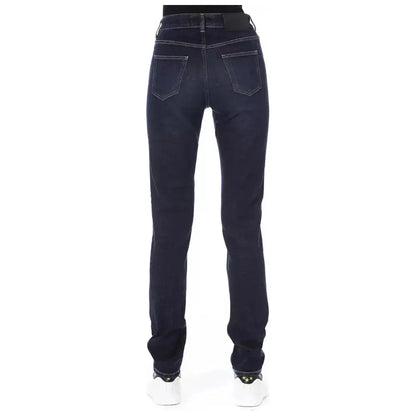Baldinini Trend Blue Cotton Women's Jeans