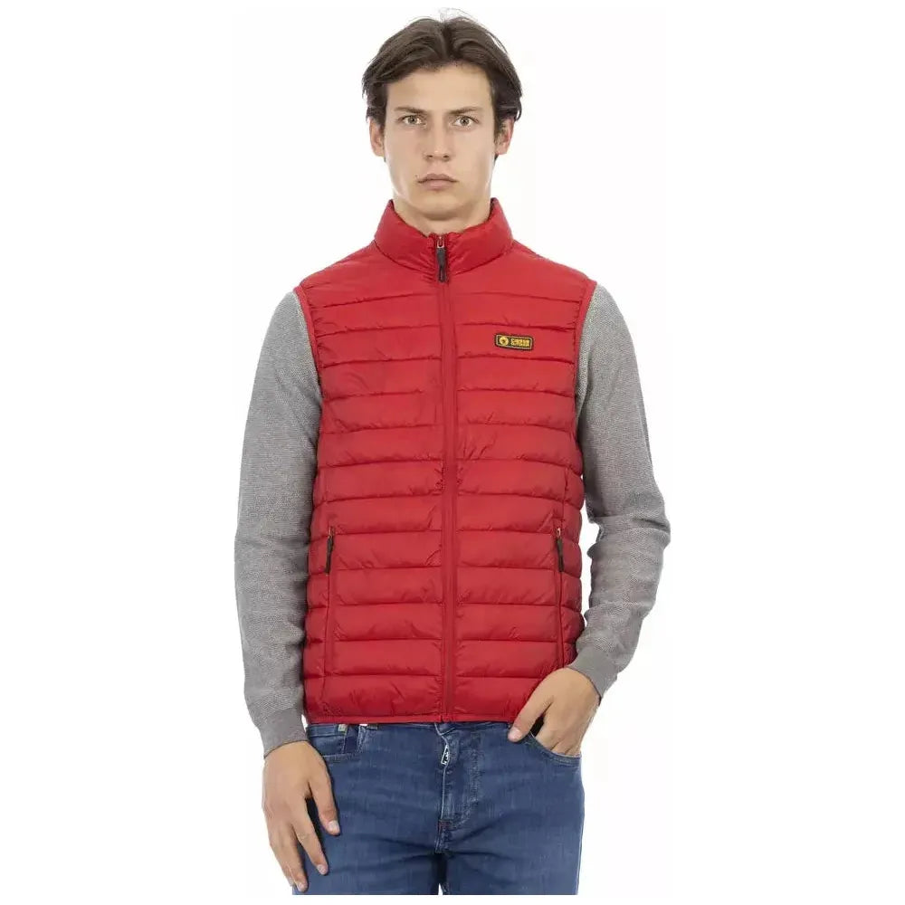 Ciesse Outdoor Red Polyester Men's Sleeveless Jacket CI-22899-M