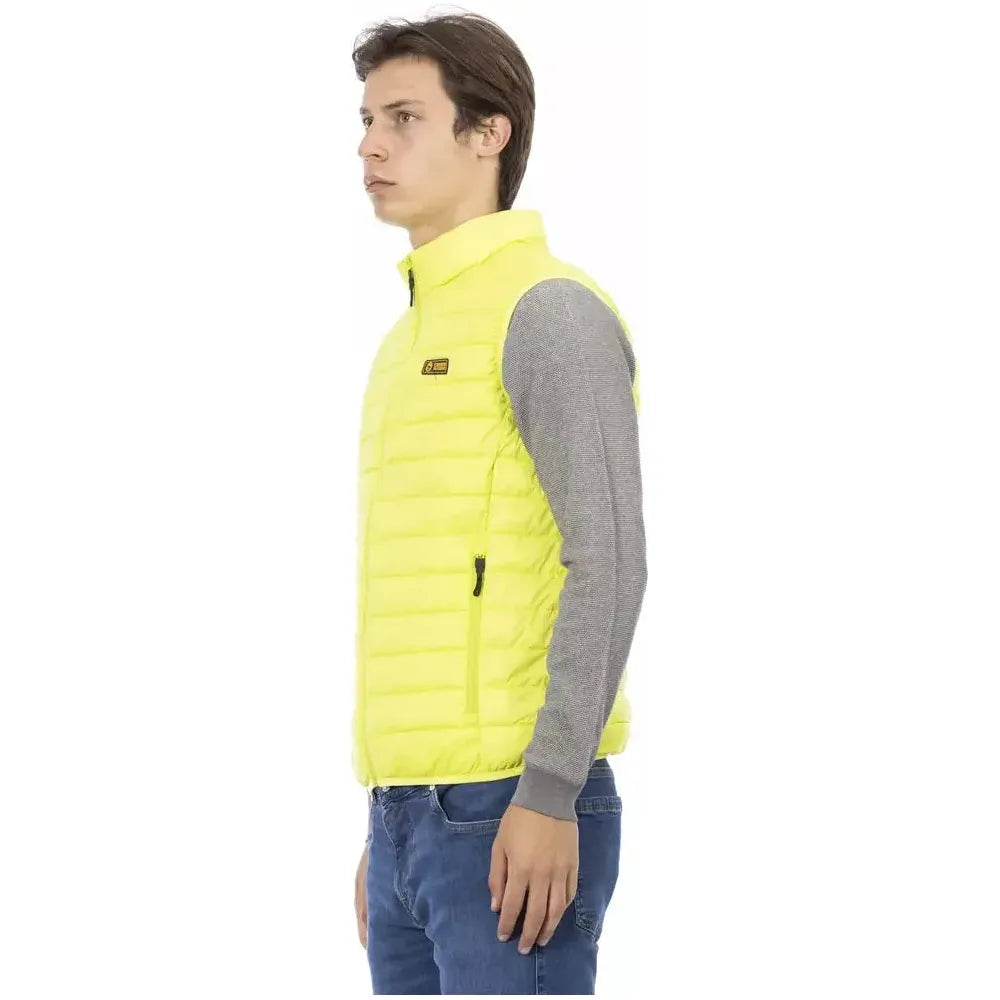 سترة رجالية من البوليستر باللون الأصفر من Ciesse Outdoor بدون أكمام