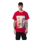 Nicolo Tonetto Red Cotton Men T-Shirt NI-12968-L