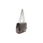 Pompei Donatella Gray Leather Women Crossbody Bag PO-5837