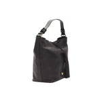 Pompei Donatella Black Leather Women Shoulder Bag