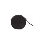 Pompei Donatella Black Leather Women Crossbody Bag